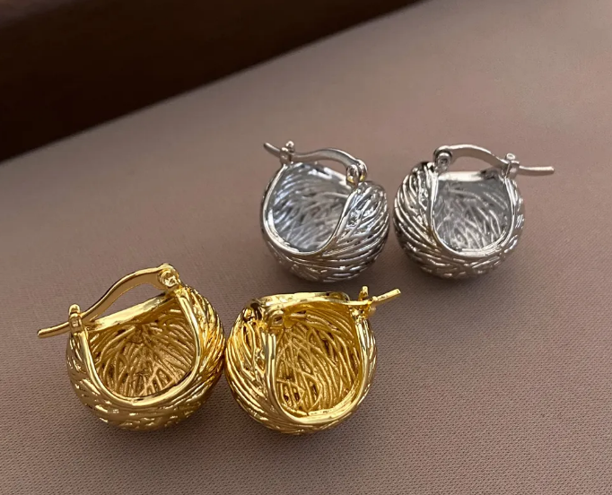 Adesua Brass Earrings