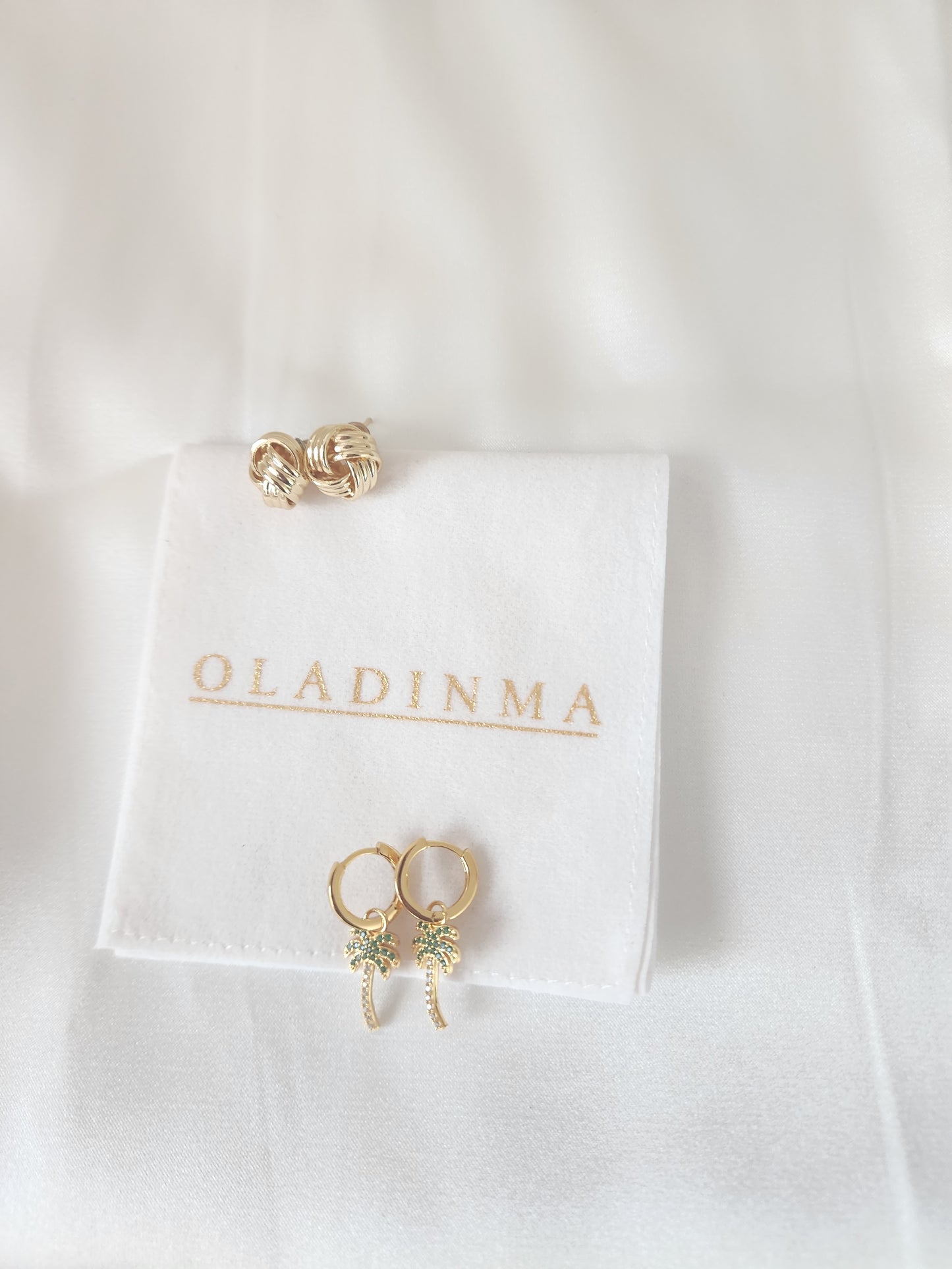 Ijeoma Dainty Palm Tree Earrings