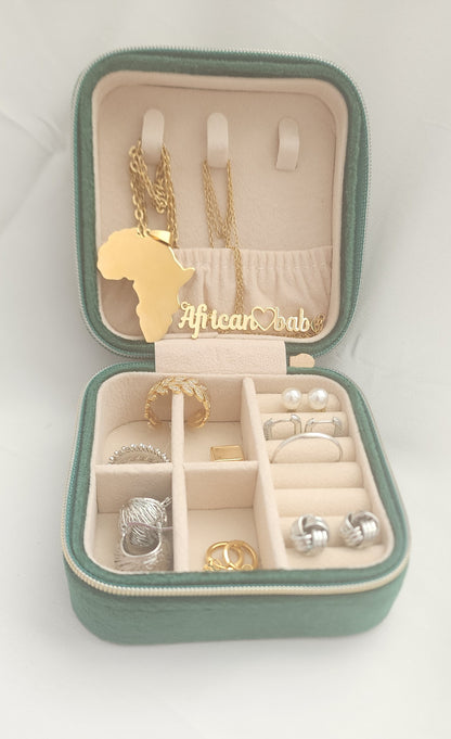 Velvet Jewelry Organizer