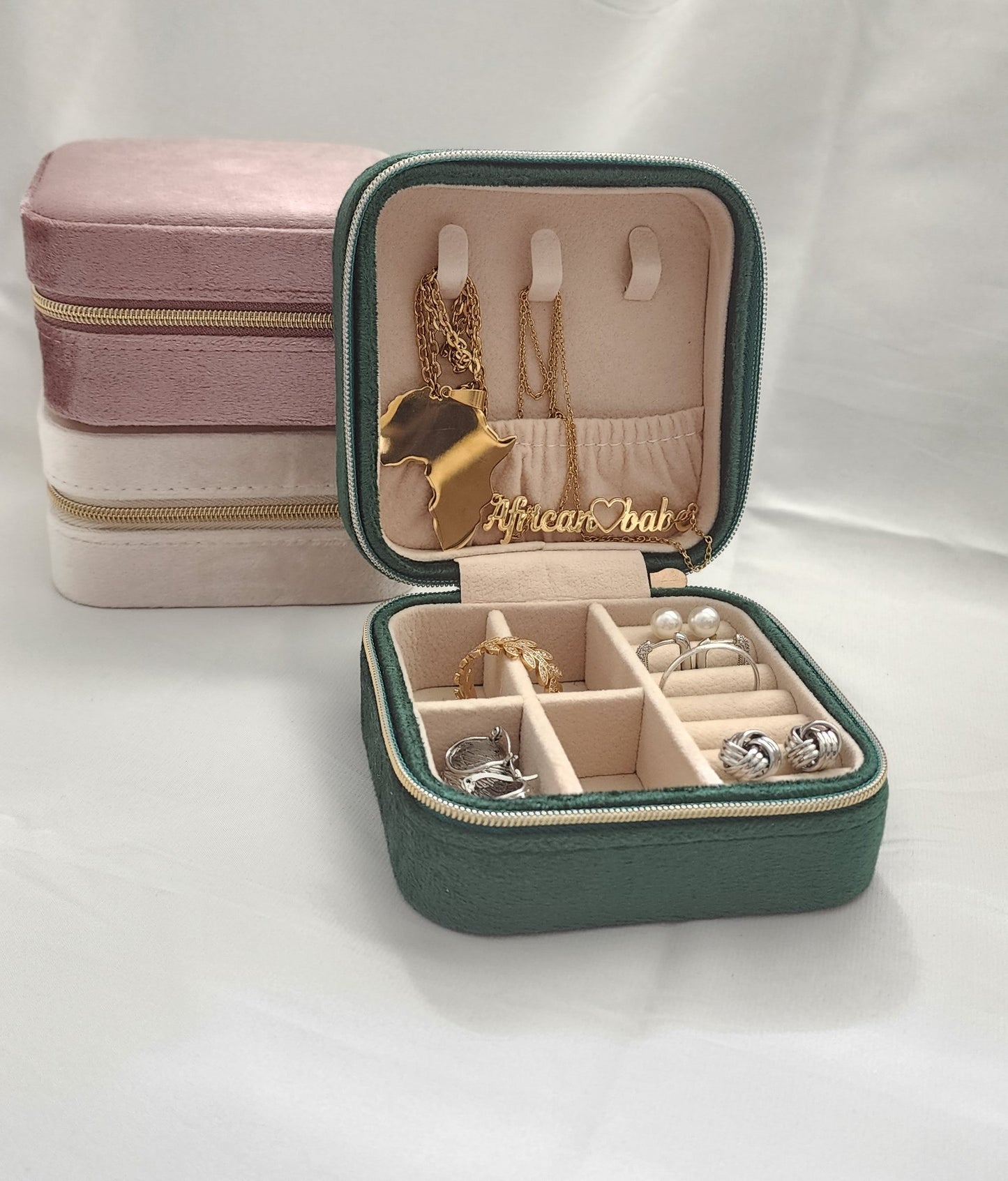 Velvet Jewelry Organizer