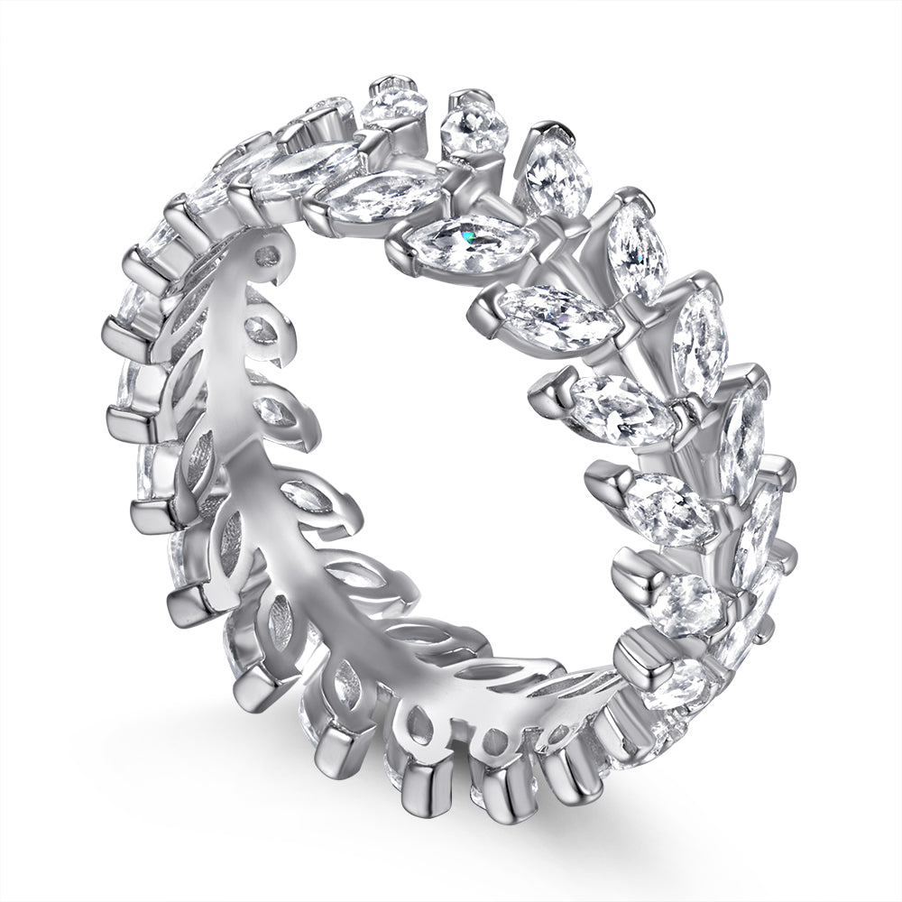 Leaf Ring - Sterling silver