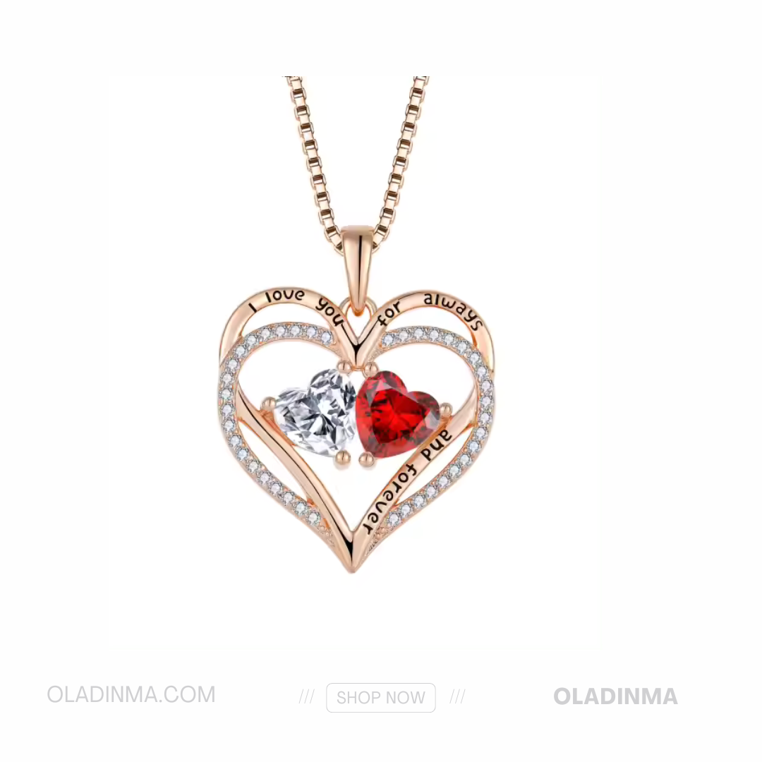 I Love You Heart Pendant