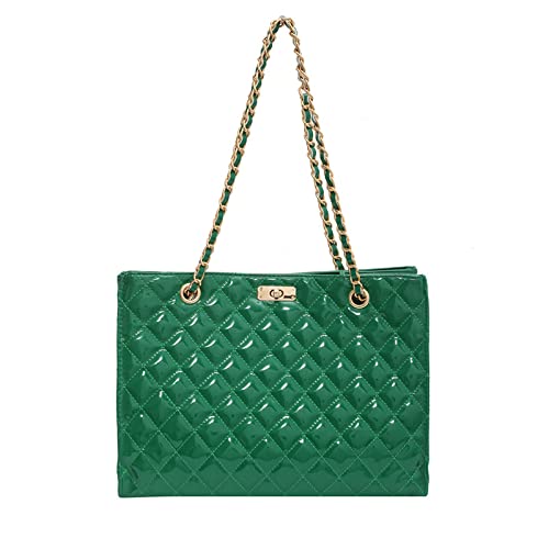 Patent Style Handbag | Adaeze Tote